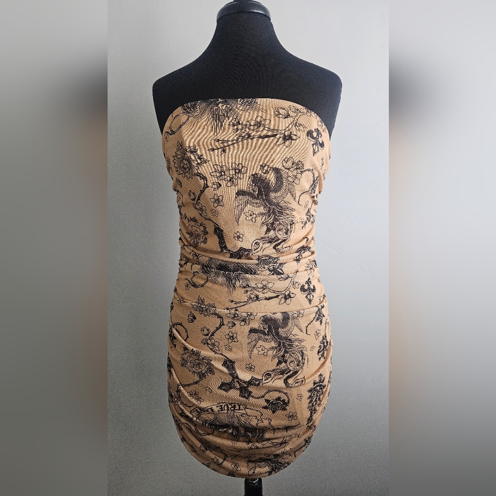 Forever 21 Tattoo Y2K Inspired Dress